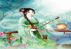 动漫女生怎么画古装